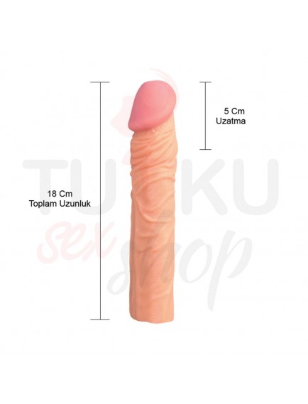 5 Cm Uzatmalı Penis Kılıfı