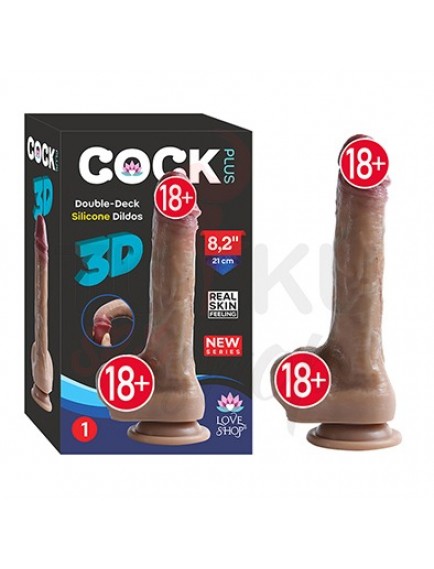 Ultra Yumuşak 22 Cm Gerçekçi Dildo